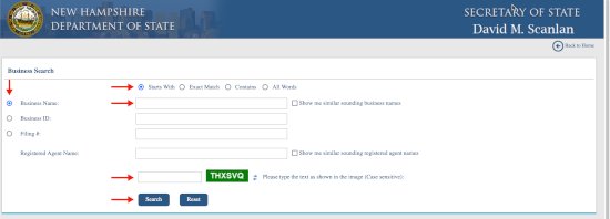 Exploring Nh Secretary Of State Business Search